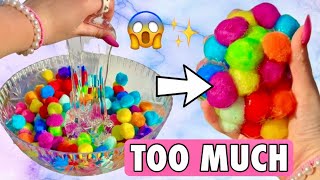 Adding TOO MUCH Ingredients into SLIME 😱😳 How to Make Slime DIY Satisfying [upl. by Cristoforo]