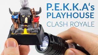 PEKKAs Playhouse Clash Royale – Polymer Clay Tutorial [upl. by Anele]