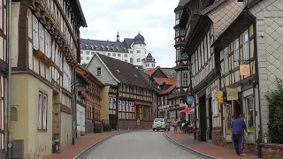 GERMANY old center of Stolberg SachsenAnhalt [upl. by Aimaj792]