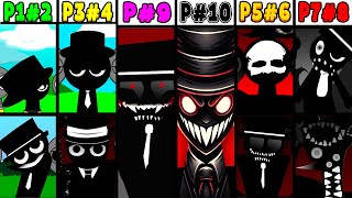 All Phases in Incredibox Sprunki Phase 2 VS Phase 3 VS Phase 4 VS Phase 5 VS Phase 6 VS Phase 710 [upl. by Geis]