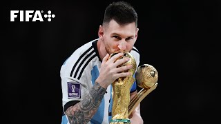 Lionel Messi  All FIFA World Cup Goals and Assists [upl. by Yedrahs]