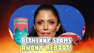 Bethenny Frankel Slams RHONY Reboot amp Erin Lichy Reveals Pregnancy News [upl. by Killy]