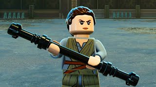 LEGO Star Wars The Skywalker Saga  Rey Episode VII  Open World Free Roam Gameplay [upl. by Figge]