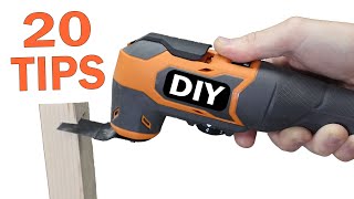 20 Oscillating MultiTool Tips for Beginners [upl. by Nnylear]