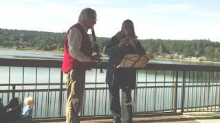 Norwegian Folk Music in Poulsbo Mazurka fra Gudbrandsdal [upl. by Eidson]