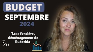 BUDGET SEPTEMBRE 2024 [upl. by Cired115]