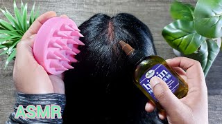 ASMR  Head Massage amp Scalp Oiling [upl. by Noid]