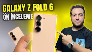 Yapay zeka avantajlarıyla yeni Samsung Galaxy Z Fold 6 [upl. by Suolhcin894]