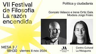 Política y ciudadanía Con Gonzalo Velasco e Irene Ortiz [upl. by Neiman]