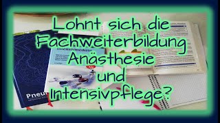 Lohnt sich die Fachweiterbildung Anästhesie u Intensivpflege [upl. by Ozneral]