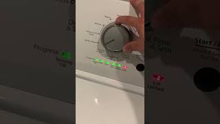 Diagnostic mode  WTW4855HW1  Whitpbol Washer  19363302138 Houston TX USA [upl. by Eilloh222]