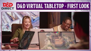 DampD Virtual Tabletop  First Look  DampD Direct [upl. by Carilla]