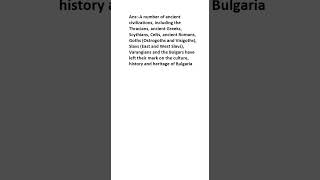 What is Culture of Bulgaria [upl. by Katrinka778]