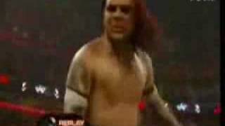 Jeff Hardy Wins WWE Title Armageddon 2008 [upl. by Sidran147]