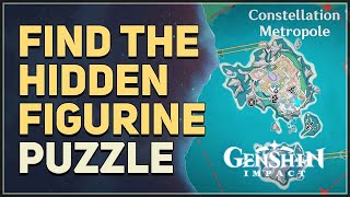 Find the hidden figurine Genshin Impact [upl. by Aihtiekal539]