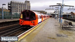 Neasden  Jubilee line  London Underground  1996 Tube Stock [upl. by Morris]