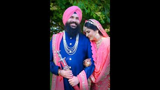 Navreet singh Weds Gurleen kaur Reception Ceremony SHINES STUDDIOM 8558900726 [upl. by Rina374]