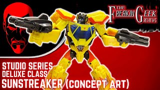 Studio Series Deluxe SUNSTREAKER Concept Art EmGos Transformers Reviews N Stuff [upl. by Apostles]