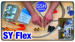 SY Cable or SY Flex How to Terminate Make Off Step by Step Practical Demonstration of Connecting [upl. by Ardme766]