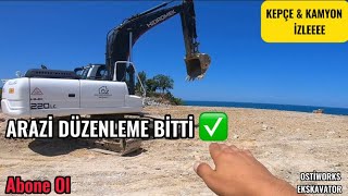 KAMYON BATTI  Hidromek 220lc EkskavatörKepçeArsa Zemin Düzenleme  GoPro [upl. by Hilleary]