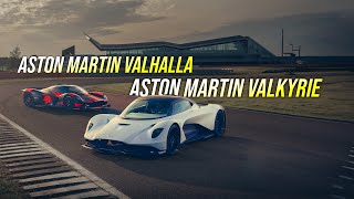 Aston Martin Valhalla vs Aston Martin Valkyrie Supercar Showdown [upl. by Amye618]