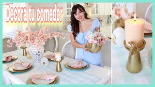 DECORACIÓN 2020 🌸 COMEDOR PARA PRIMAVERA 2020 [upl. by Ebby]