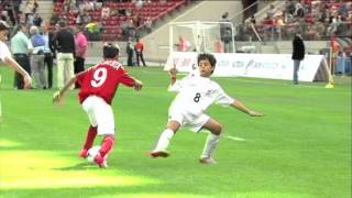 Indonesia  Tunisia  Highlights  Danone Nations Cup 2012 [upl. by Dougie]