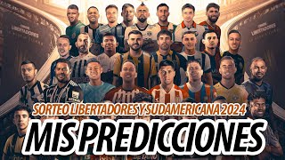 Sorteo Copa Libertadores y Sudamericana 2024  No conozco a los equipos  Reacción muy picante [upl. by Nahgen352]