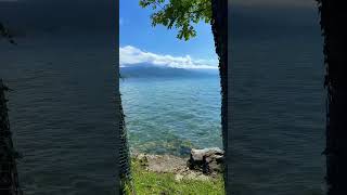 Attersee am Attersee attersee austria österreich lake water train trees fyp [upl. by Nore792]