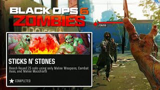 Black Ops 6 Zombies  STICKS N STONES Dark Ops Walkthrough [upl. by Berny121]