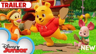 Winnie the Poohs Morning Routine ☀️  Me amp Winnie the Pooh🍯  Vlog 8  disneyjr [upl. by Xet]