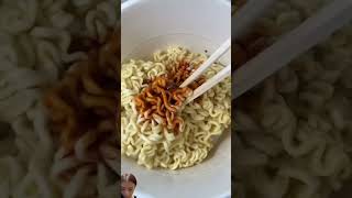 spicy buldak ramen with takoyaki asmr ramen [upl. by Dadivitan729]