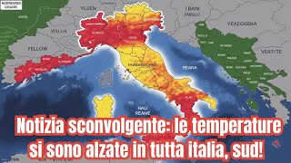 Italia Sotto la Neve Preparati a Una Tempesta Gelida da Siberia [upl. by Nickolas210]