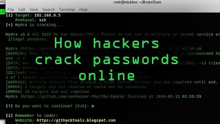 How Hackers Perform Online Password Cracking with Dictionary Attacks [upl. by Violet]