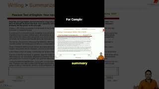 Understanding Summarize Written Text in PTE Academic Writing Module [upl. by Gladdy519]