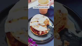 cake pankcake food chocopancake delicious dessert chocolatepancakes recipe pancakecake [upl. by Yddur]