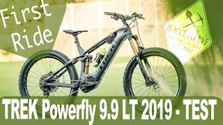 TREK Powerfly LT 99 Plus 2019  Erste Fahrt  EMTB Test [upl. by Eimrots]