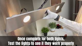 How to Change LED Light For Hoods with Light Panel [upl. by Kehoe729]