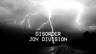 Disorder  Joy Division Lyrics [upl. by Eeima583]