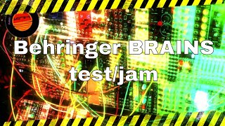 Behringer Brains testjam [upl. by Lala]