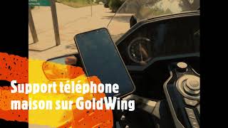 Support maison telephone sur GoldWing [upl. by Enilrek845]