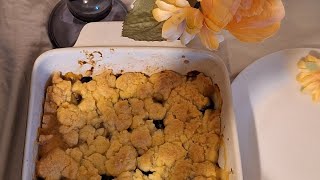 Recette de Crumble Mangue Banane Raisins secs [upl. by Arimlede]