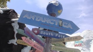 Tour of Antarctica Empire of the Penguin with its creators at SeaWorld Orlando [upl. by Llenra216]