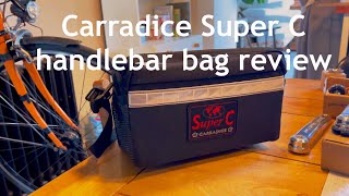 Carradice Super C Handlebar Bag Review [upl. by Leena]