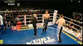 Florian Pavic GER vs David Ball WLS  Steko Fight Night 20032010 [upl. by Ecerahc]