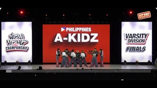 AKidz  Philippines  Gold Medalist Varsity Division  2024 World Hip Hop Dance Championship [upl. by Liamsi217]