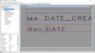 Title Block Template editing Part1 in Tekla Structures 2016 [upl. by Adnorhs779]