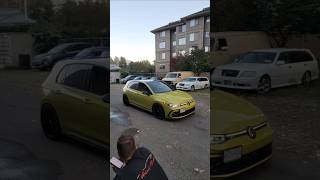 vw volkswagen golf vwgolf vwgolfgti golfgti gti pomelo mk8 milltek popcorn hothatch yt [upl. by Odiug]