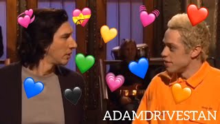 adam driver being annoyed by SNL actors except pete davidson SNL VERSION [upl. by Flosi476]