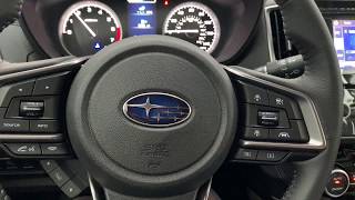 Quick Overview Lane Keep Assist amp Lane Departure Warning on Subaru  Jenn at Ruges Subaru [upl. by Eisdnil]